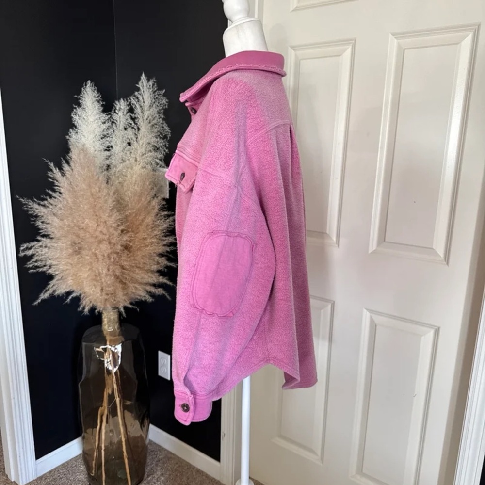 Free People Ruby Jacket in Envy Pink 
size Medium - Picture 9 of 12